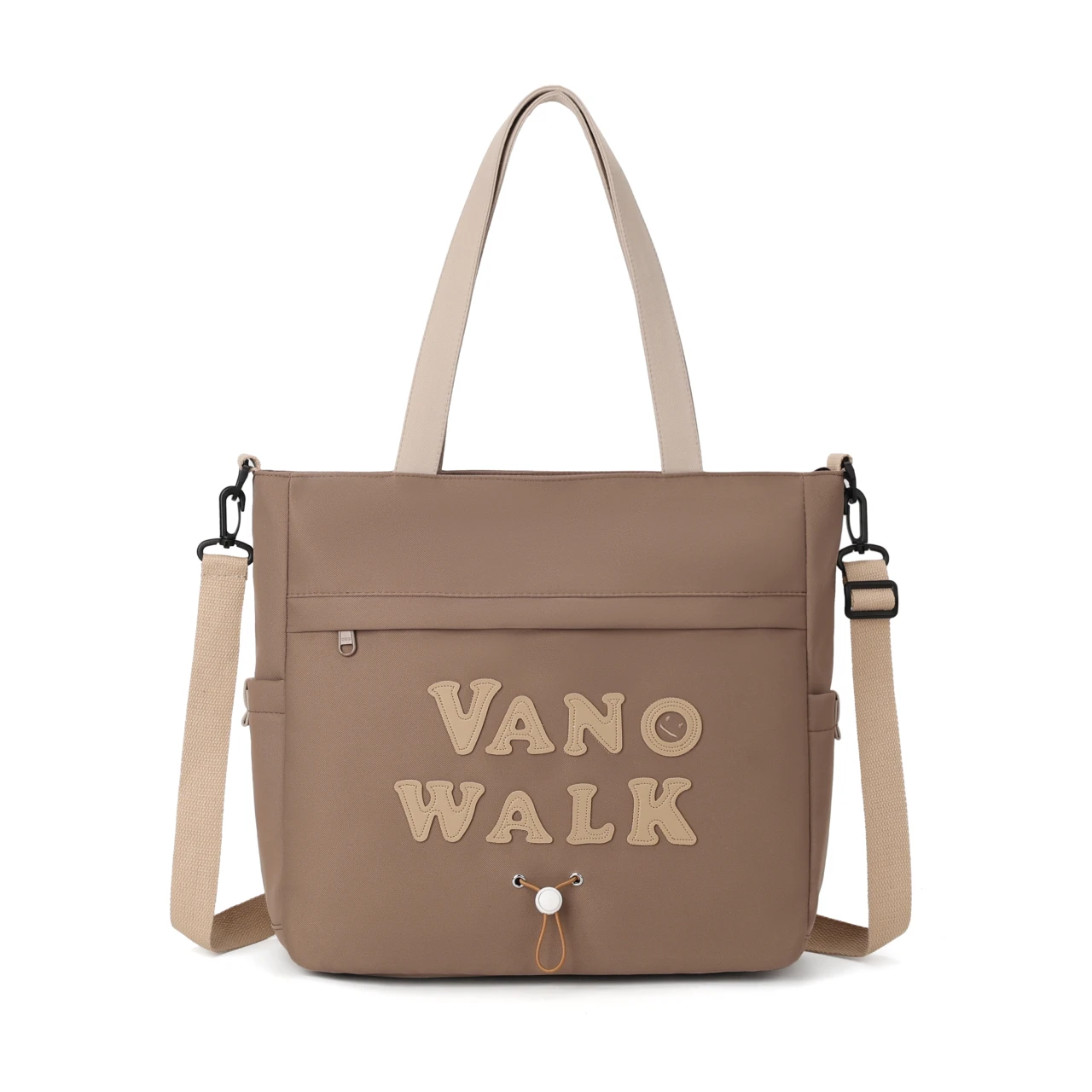 

Handbags. Large-capacity portable padded nylon bag female tide letters shoulder bag small square bag Joker leisure messenger bag