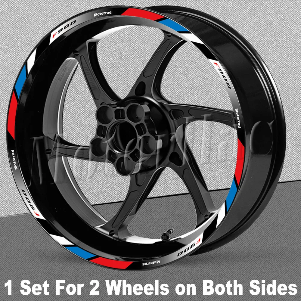 Reflektierende Motorrad-Felgenaufkleber Streifendekor Zubehör für F900XR F900R F 900 XR F900 R – Detail 5