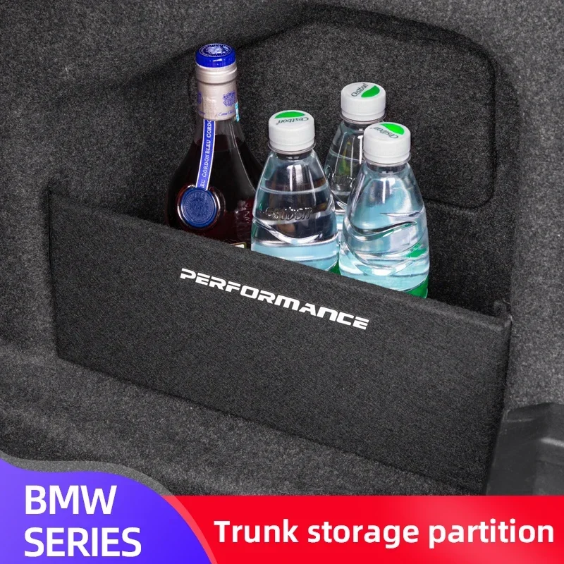 

For BMW 3 5 7 Series G01 G02 G11 G20 G30 G32 X1 X3 IX3 X4 X5 X6 F10 F15 F25 F30 I3 Car Trunk Baffle Storage Organizer Partitions