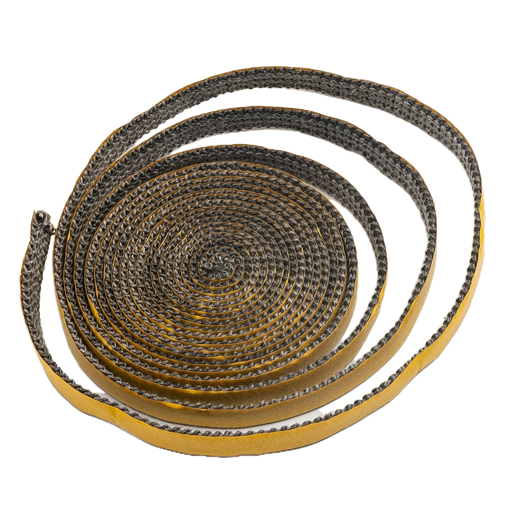 4M Lò Sưởi Bằng Phẳng Bếp Dây Sợi Thủy Tinh Lò Sưởi Dán Kín Cửa Dây Thay Thế Vòng Đệm Băng Kín Dây Thay Thế