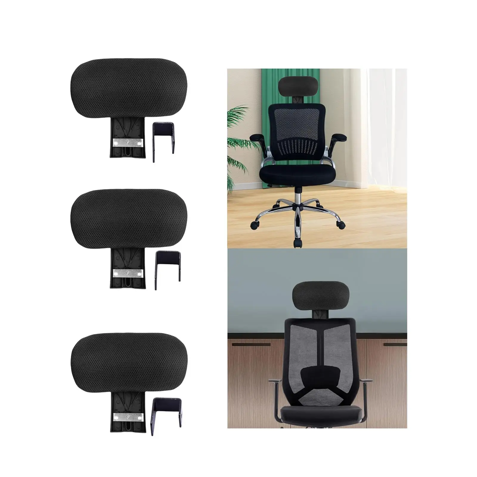 Headrest Office Chair Back To The Header Chair Desk Chair Headrest Adjustable Height Angle for Home Bar Computer Chair