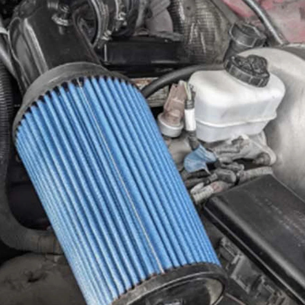 Aluminum  Cold Aair Intake System Kit For Ford F-250 F-350 F-450 08-10 6.4l With Air Filter Powerstroke Diesel