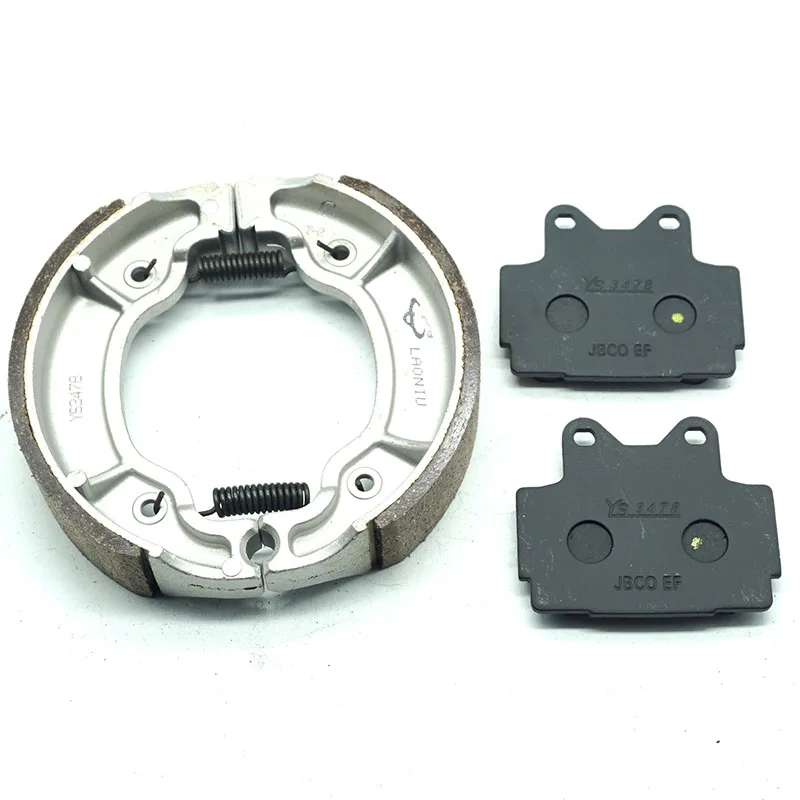 

Motorcycle Front Rear Brake Pads for YAMAHA RZ125 1986 TZR125 1987-1989 RZ TZR 125