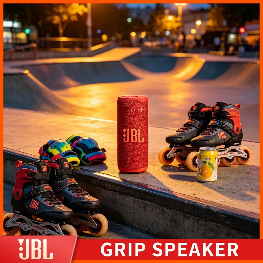 Cabin Coastal JBL GRIP IPX7 Waterproof Speaker RGB Warm Bass Handsfree TF AUX Banquet Clear Audio Dual Fast Charge Link
