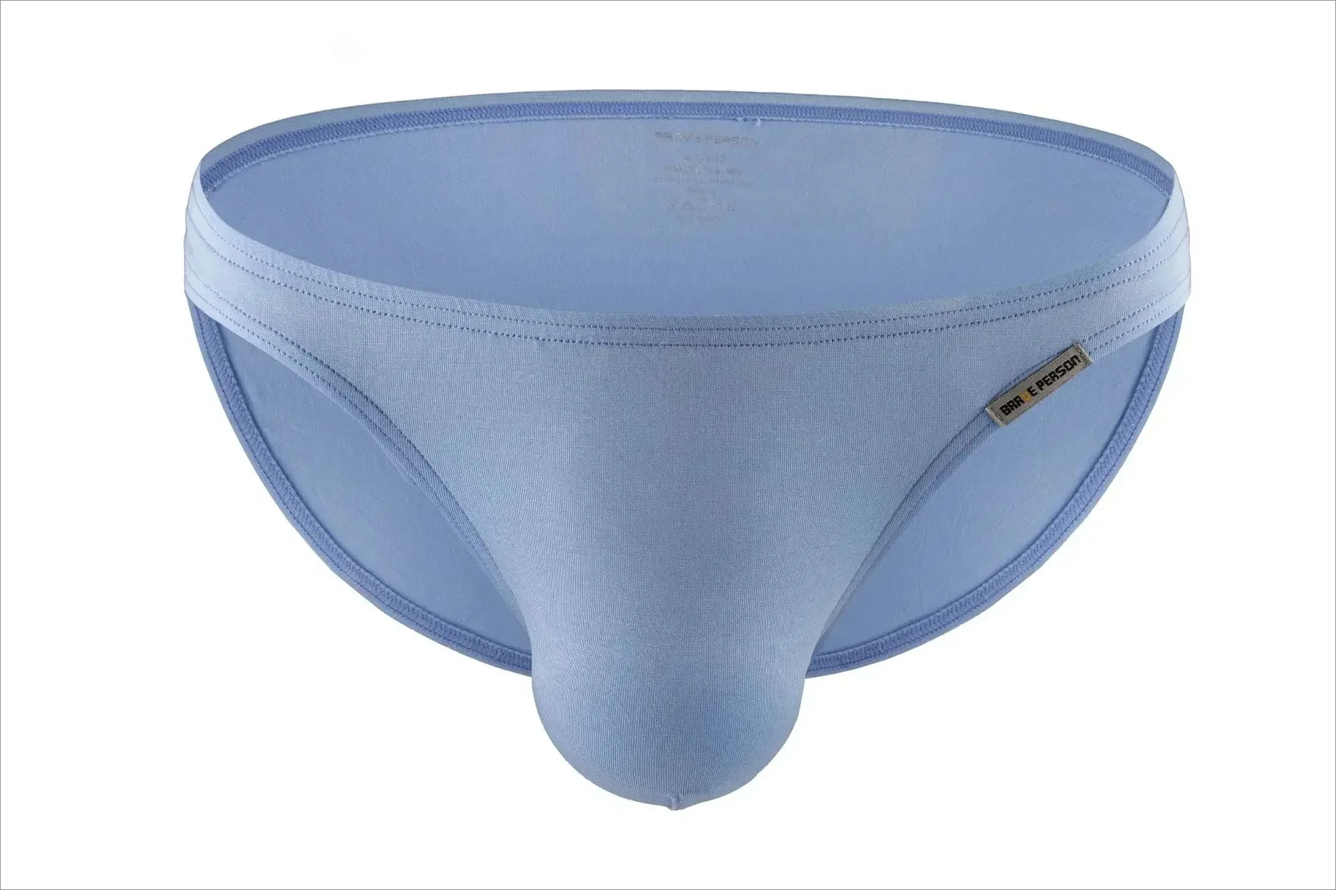 

Men Brief Underwear Elastic Ultra-Thin Soft Modal Breath Comfort Panties Youth Low-rise U Convex Pouch Underpants Skinny Mankini