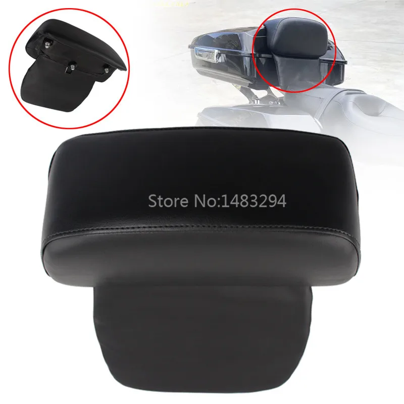 

Motorcycle Accessories Black Backrest Pad PP Plastic Fit For Harley Touring Road Street Tri Glide Electra Road King 2014-2022