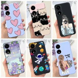 Case For Honor X5 Plus / Honor X5 Plus Cover Fashion Girls Heart Cartoon Bumper Soft Funda For Honor X 5 X5Plus VNA-LX2 TPU Capa