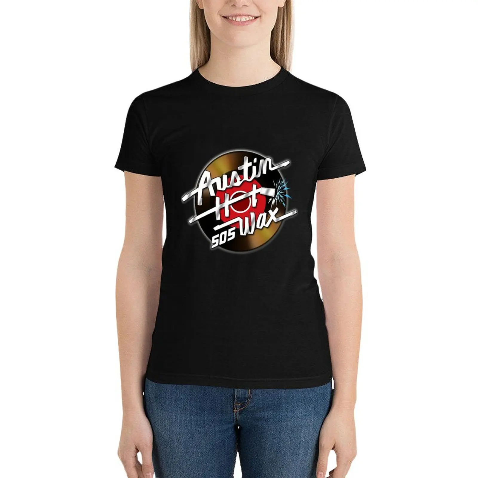 

Austin Hot Wax T-Shirt aesthetic clothes tops Women's t-shirt