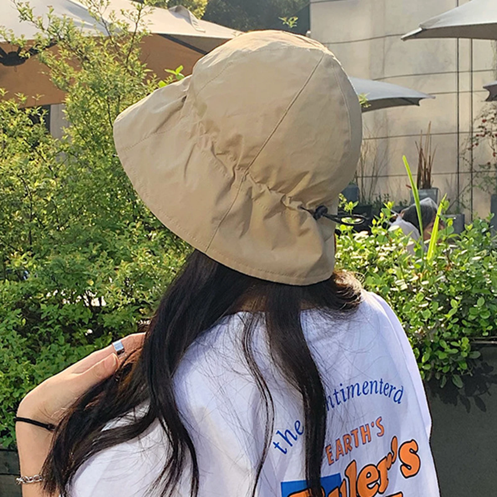 Breathable Bucket Hat for Women Adjustable Quick Dry Sun Protection Wide Brim Fishing Hiking Travel Outdoor Cap Summer