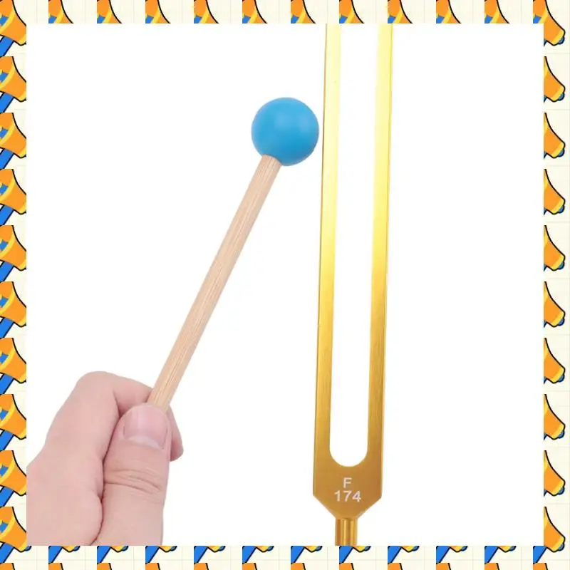 

Набор камертонов ABYB, 9 шт., 174/285/396/417/528/639/741/852/963 Гц, камертон, набор инструментов для заживления чакр