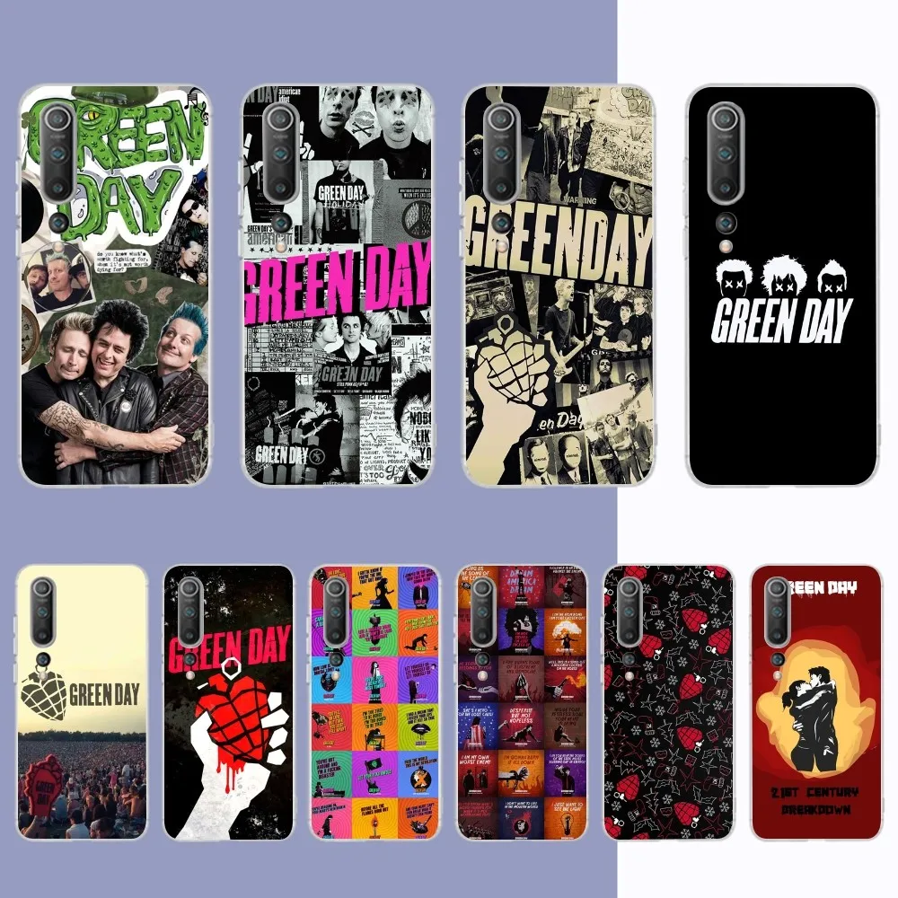 GREEN DAY Phone Case for Samsung S21 A10 for Redmi Note 7 9 for Huawei P30Pro Honor 8X 10i Cover