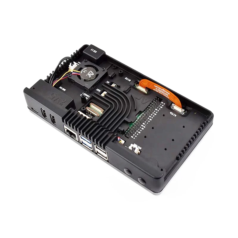 Argon ONE V5 Aluminum Alloy Shell Built-in Dual M.2 NVMe PCIe Interface For Raspberry Pi 5 Generation Model J2534 180-Day