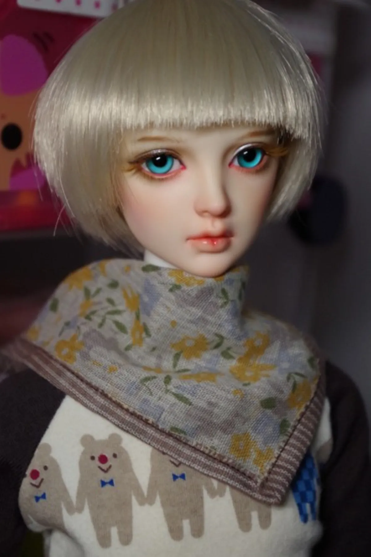 

New 1/3 bjd baby sd doll 3 points female eyeball eyelashes special offer premium resin stock