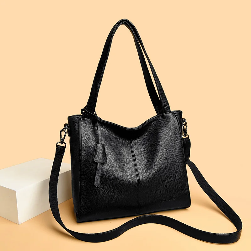 

Hobo Bag PU Leather Women Handbags Female Leisure Shoulder Bags Fashion Purses Vintage Large Capacity Tote bag