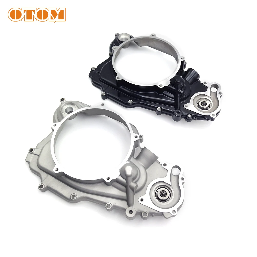 OTOM NC250 Parts Clutch Cover Motorcycle Engine Big Cover For ZONGSHEN ZS177MM 250cc KAYO T6 BSE J5 RX3 Dirt Street Bike Enduro