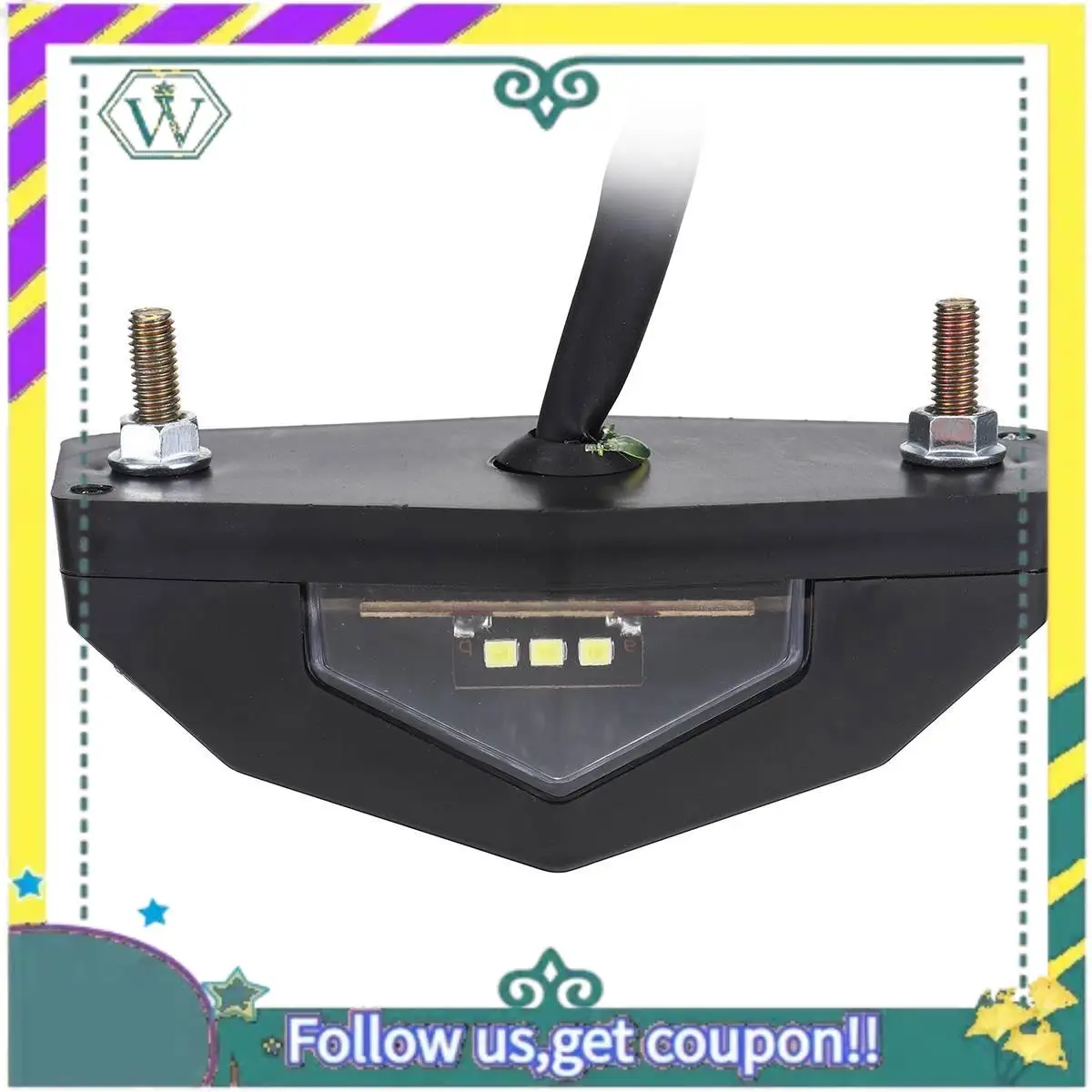 

Модернизированный новый универсальный задний фонарь для мотоцикла, квадроцикла, 12 В, 5в1, светодиодные задние фонари, стоп-сигнал, указатель поворота, освещение номерного знака