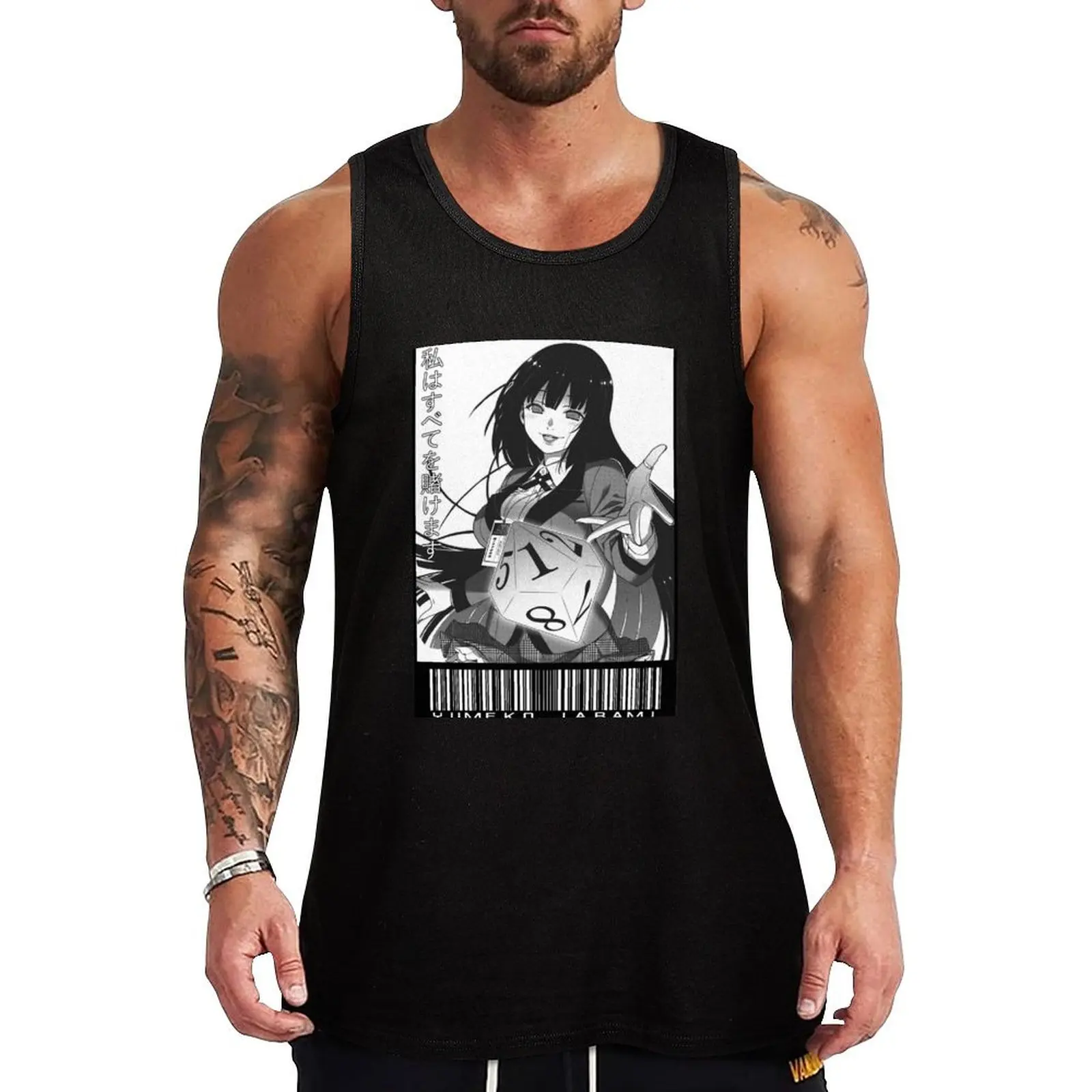 ALL IN (Yumeko Jabami) (KAKEGURUI) Tank Top anime top best selling products summer clothes new in tops & t-shirt