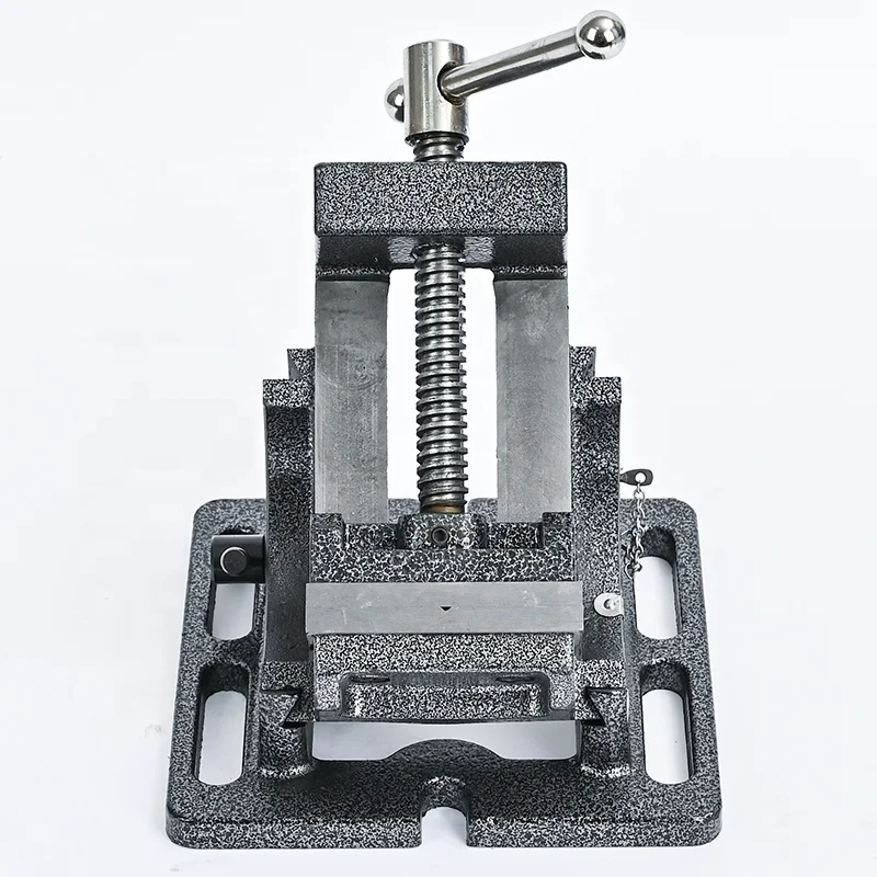 Milling machine vise qkd75 Tilting Drill Press Vice With Adjustable Angle Vise 75mm vise clamp with low price