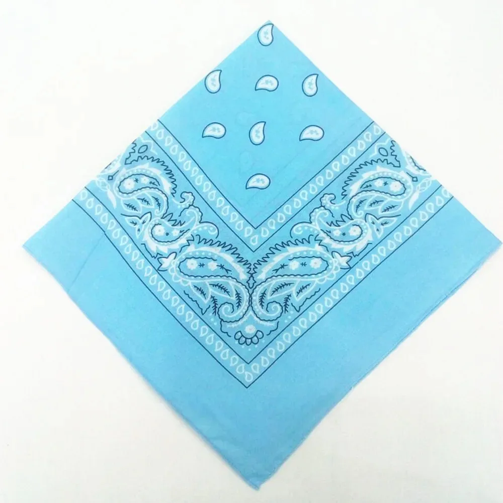 Unisex Männer Frauen Bandana Haarband Cowboy Herren Biker Sport Kopfbedeckung Handgelenk Haarwickel Einseitiger Kopfwickel Schal Paisley