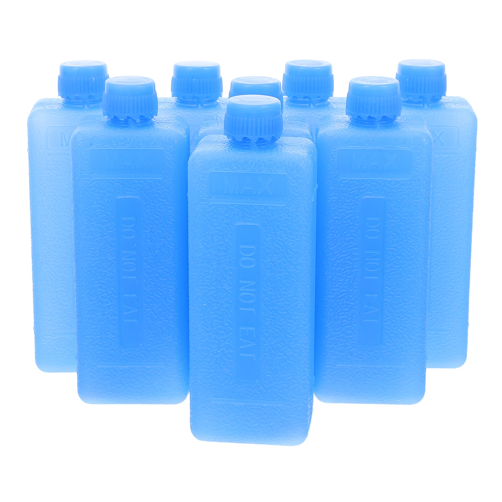 8pcs Ice Crystal Box for Air Cooler Reusable Freezer Blocks Blue Storage Camping Hiking Cool Bag Ice Packs Food Lunch Box