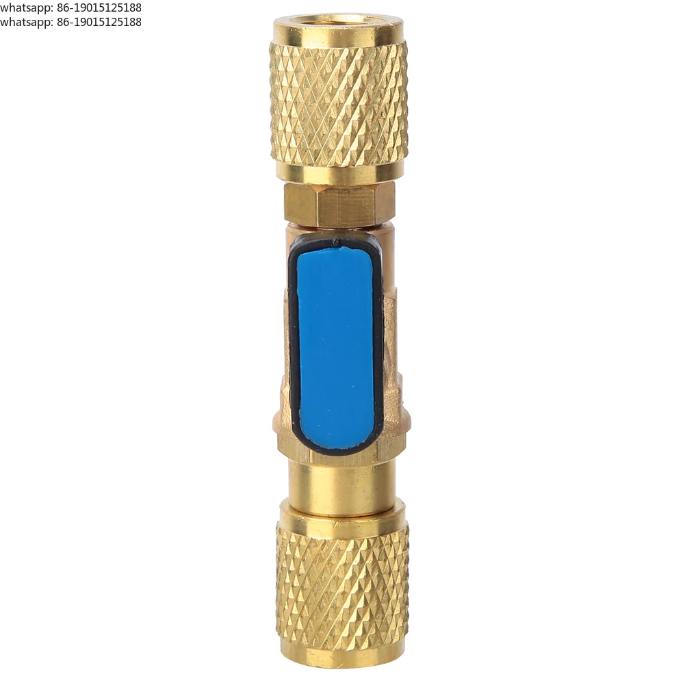 

Новая коллекция 2025 года, латунный адаптер, разъем шарового клапана хладагента G1/4 дюйма