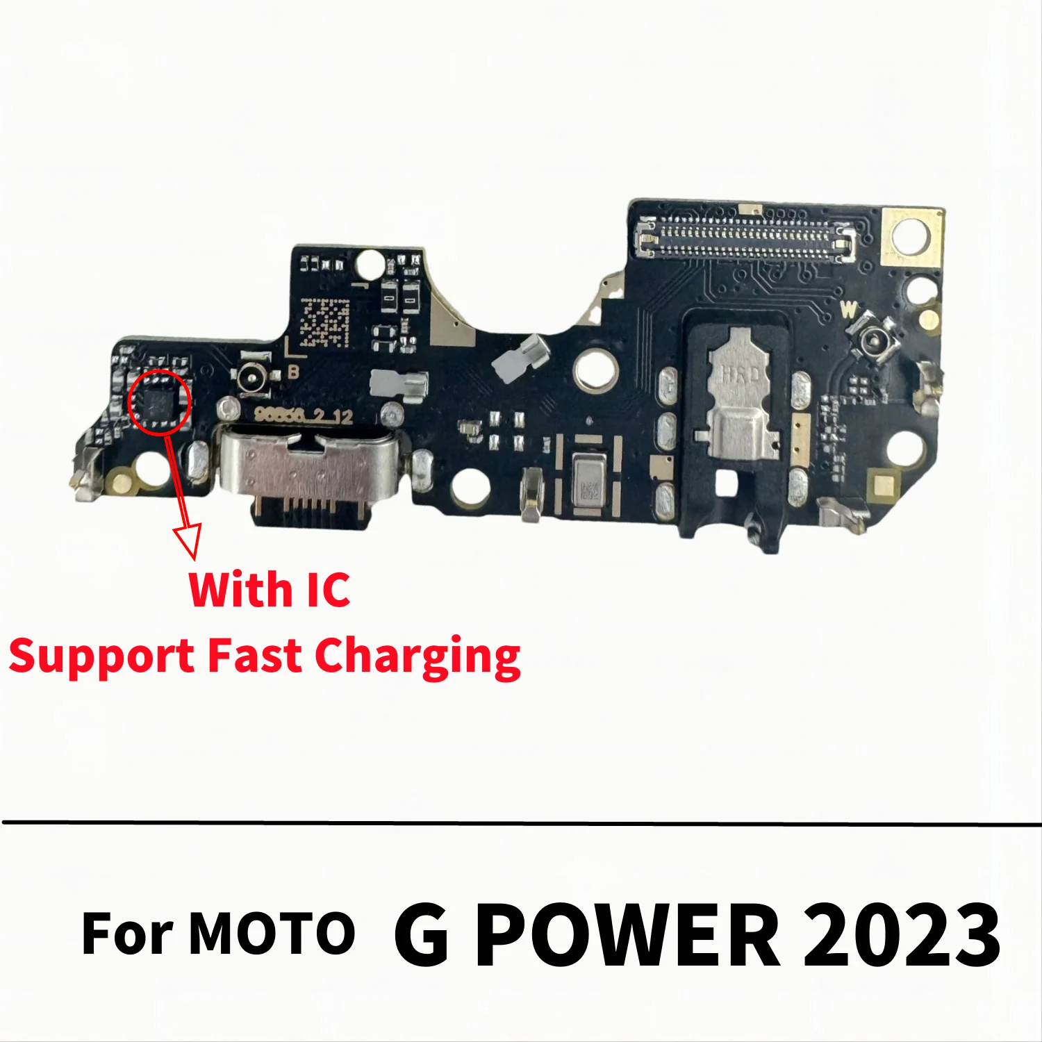 USB Charger Dock Connector Board Charging Port Flex Cable For Motorola Moto G Power 2022 Play 2023