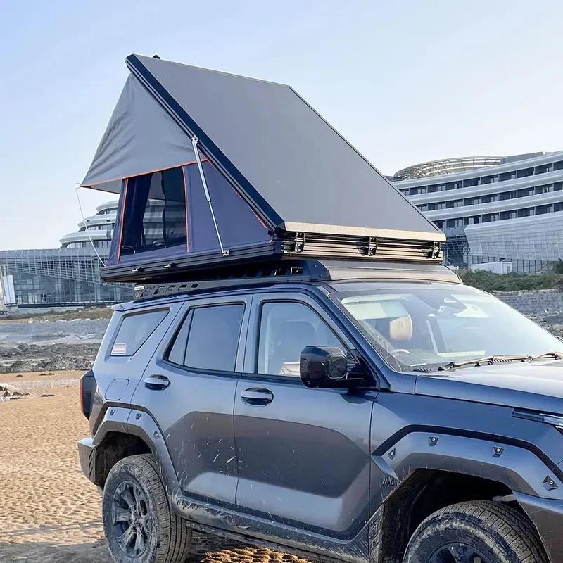 

Factory Price Lightweight Aluminum Hard Shell Roof Top Tent, 4 Person Waterproof Car Rooftop Tent for Outdoor Camping