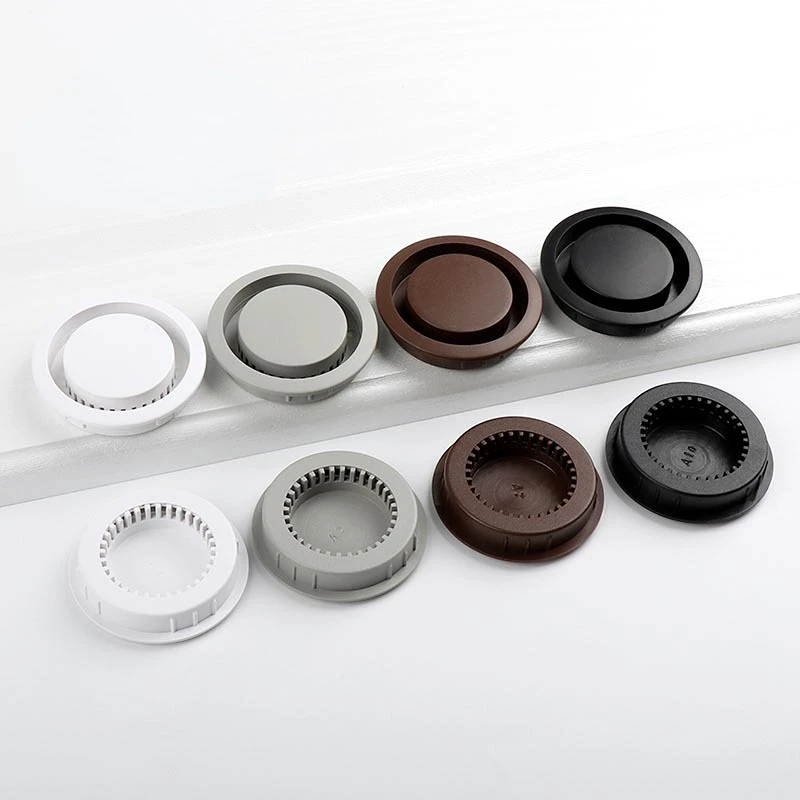 5pcs Circular plastic shoe cabinet air cover Shoe cabinet air vent 50mm tatami cabinet air vent vent cover rejilla ventilacion