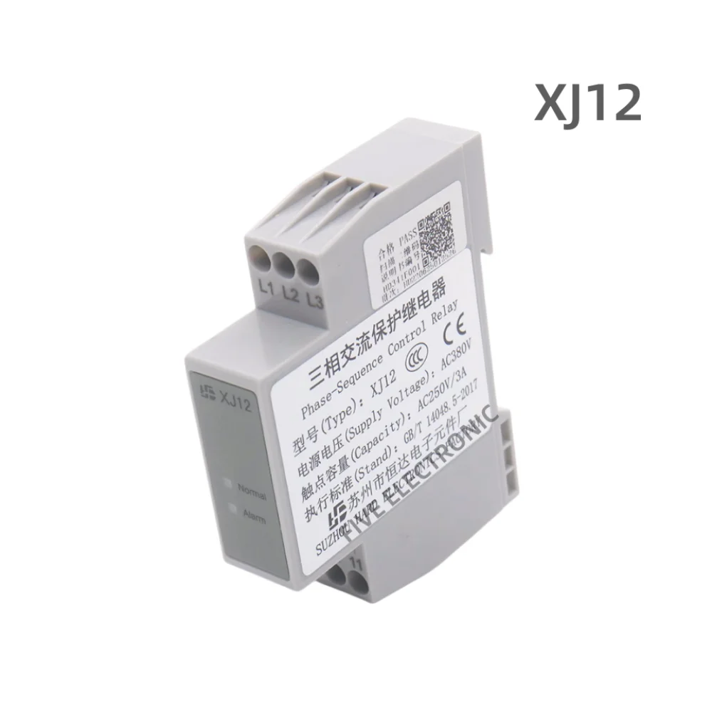 XJ12 Relay Three-Phase AC Phase Sequence Protection Phase Sequence Is Suitable For KONE Thyssen Fuji Elevator