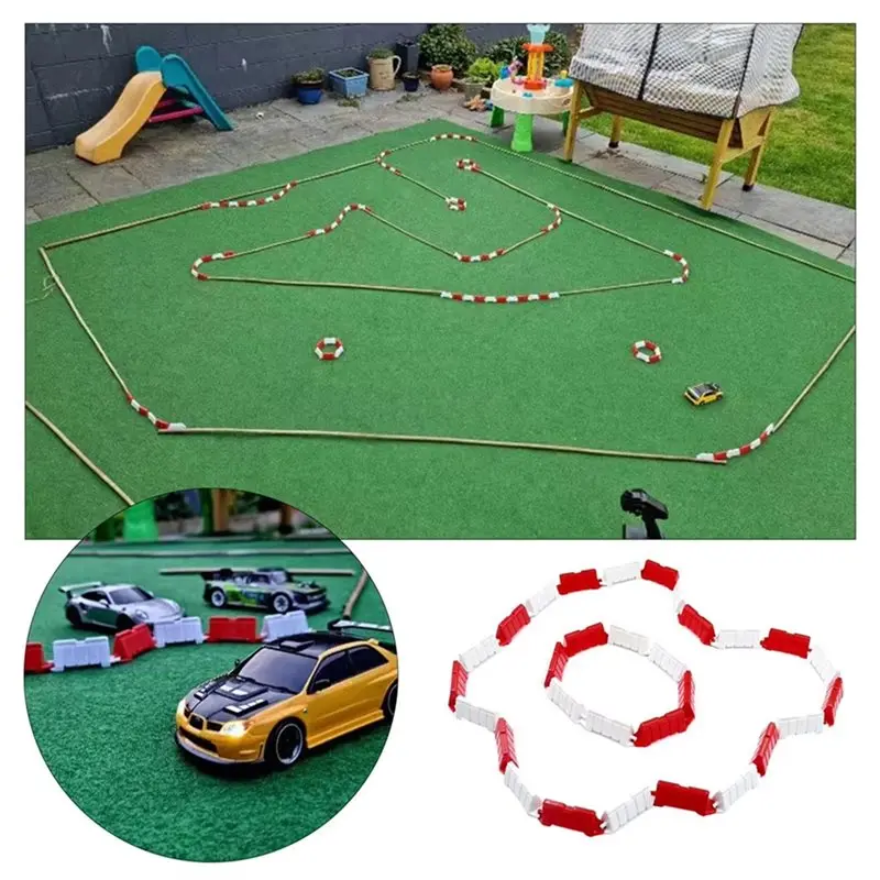 AS96-RC Car Racing Track Mini RC Drift Racing Car Track Set Drift Track Runway Racetrack For 1/14 1/16 1/18 1/24 1/28 RC Car B