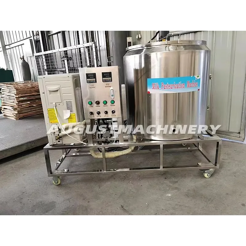 

Milk Batch Pasteurizer Machine Continuous Pasteurizer Milk Cooler Tank Yogurt Production Line