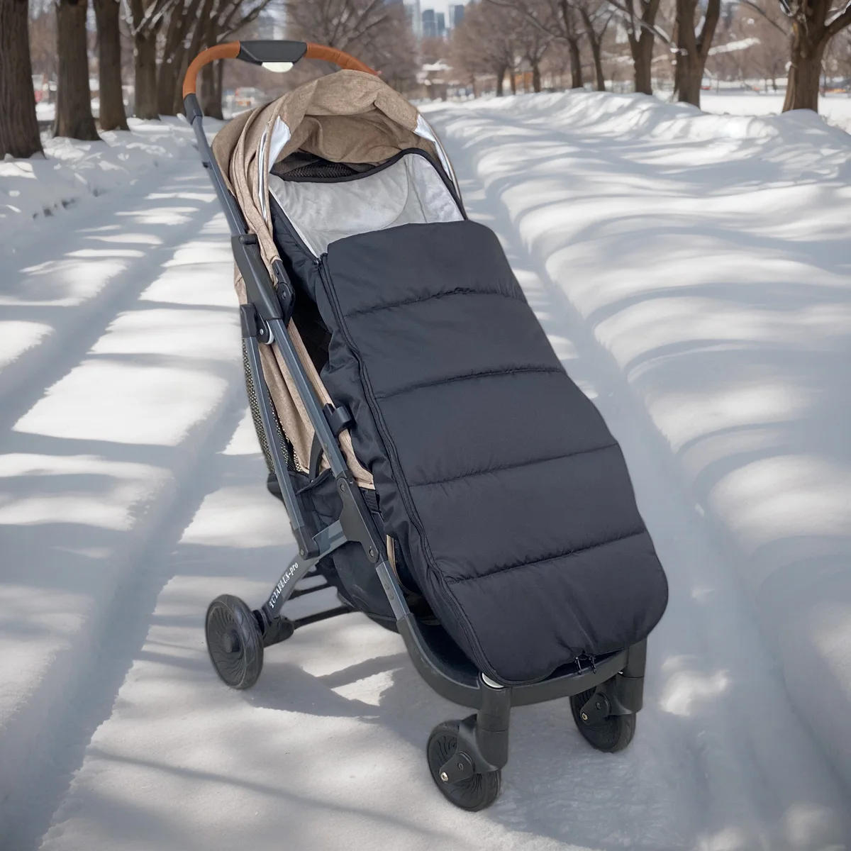 Universal 6-36M Winter Baby Stroller Footmuff Warm Sleep Sack Snowproof Winter Baby Stroller Sleeping Bag