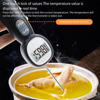 Kitchen Thermometers Digital Fast Precise Cooking Thermometers With Clear Display Instant Read Meat Thermometers Oven Safe