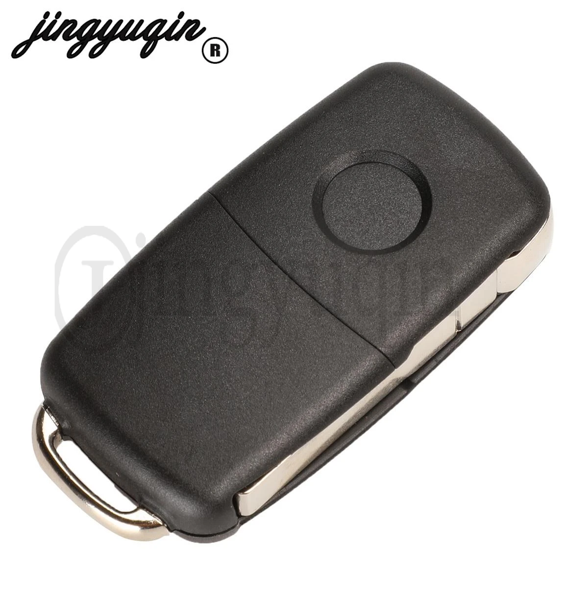 Jingyuqin 2/3/4/5 ปุ่ม Hu66 ใบมีดสําหรับ Vw B5 Golf Seat POLO Passat Tiguan สําหรับ Skoda พับรถ REMOTE Key SHELL Case