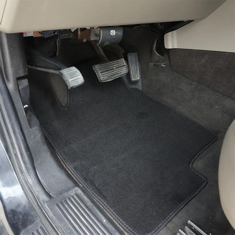 For Hummer H2 H3 2003 2004 2005 2006 2007 2008 2009 Black Car Floor Mat Original Car Suede Interior Car Accessories