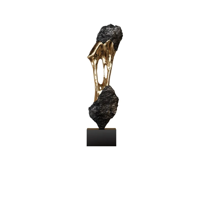 CX light luxury stone to run floor-to-ceiling ornaments, living room sofa edge, entrance decorations