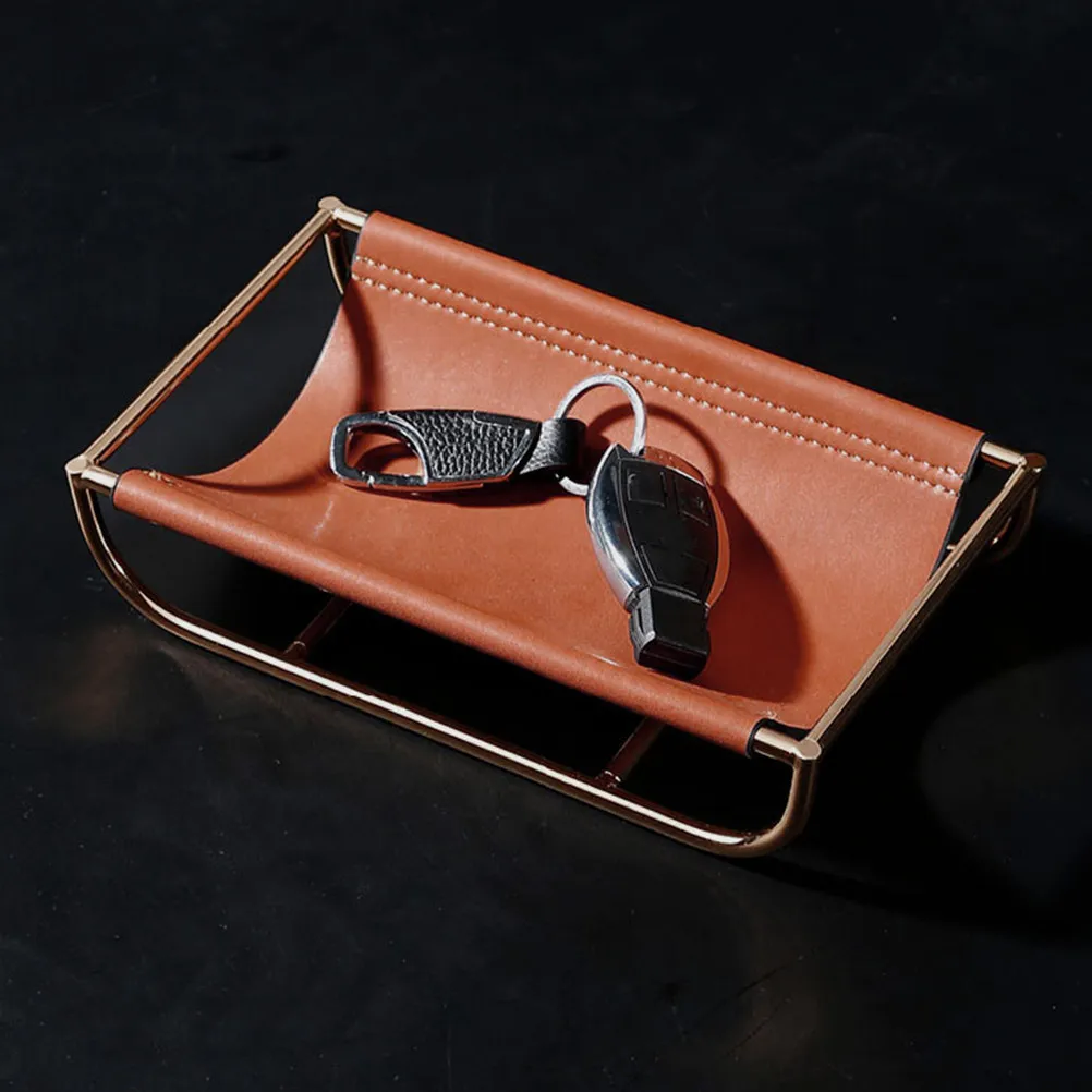 

Подставка для хранения ключей, 1 шт., металлическая, премиум-класса, многофункциональный органайзер для ключей, телефонов, украшений, настольная полка для хранения в скандинавском стиле