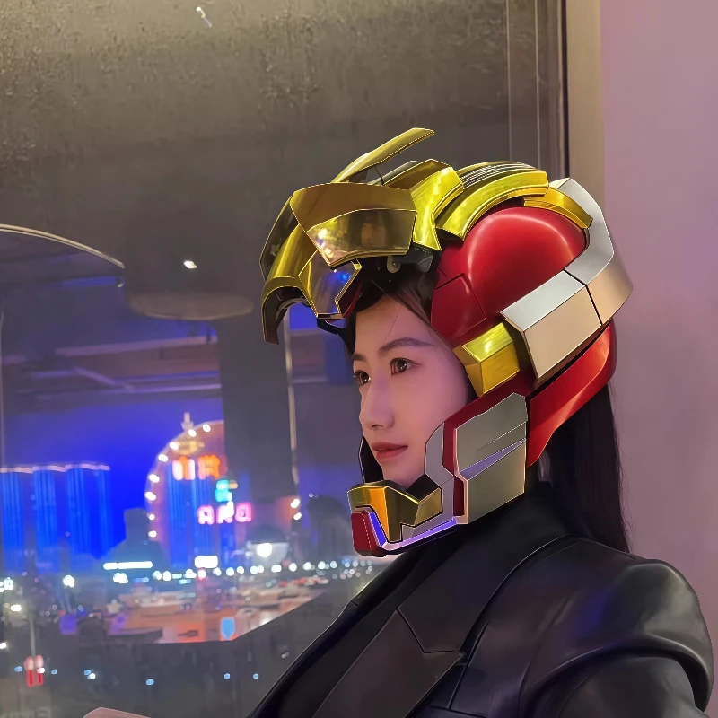 

В наличии: Шлем Железного человека Marvel MK17 1:1, носимый, с голосовым управлением, трансформируемый, маска для косплея, коллекционная модель из фильма, игрушка, подарок