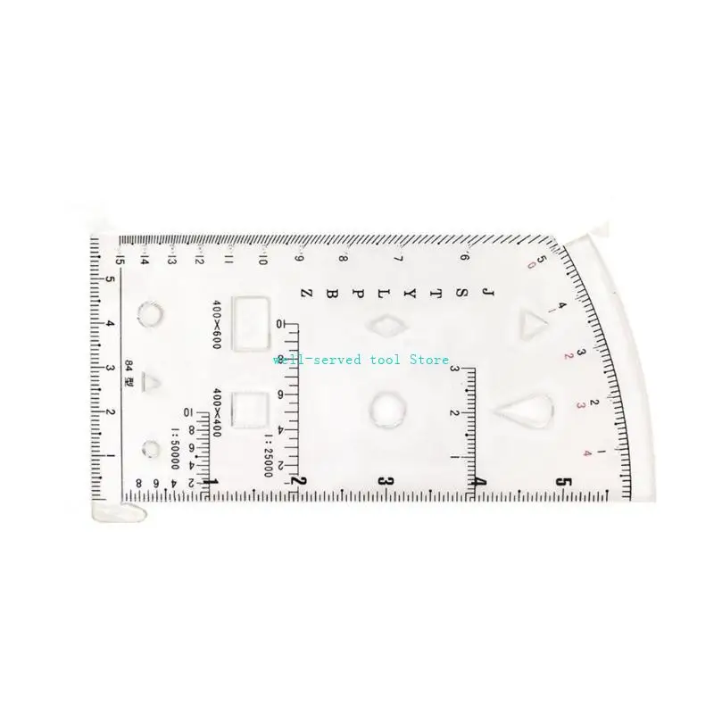 G88A Land Navigation Topographical Map Scale Coordonne Reader Protecteurs