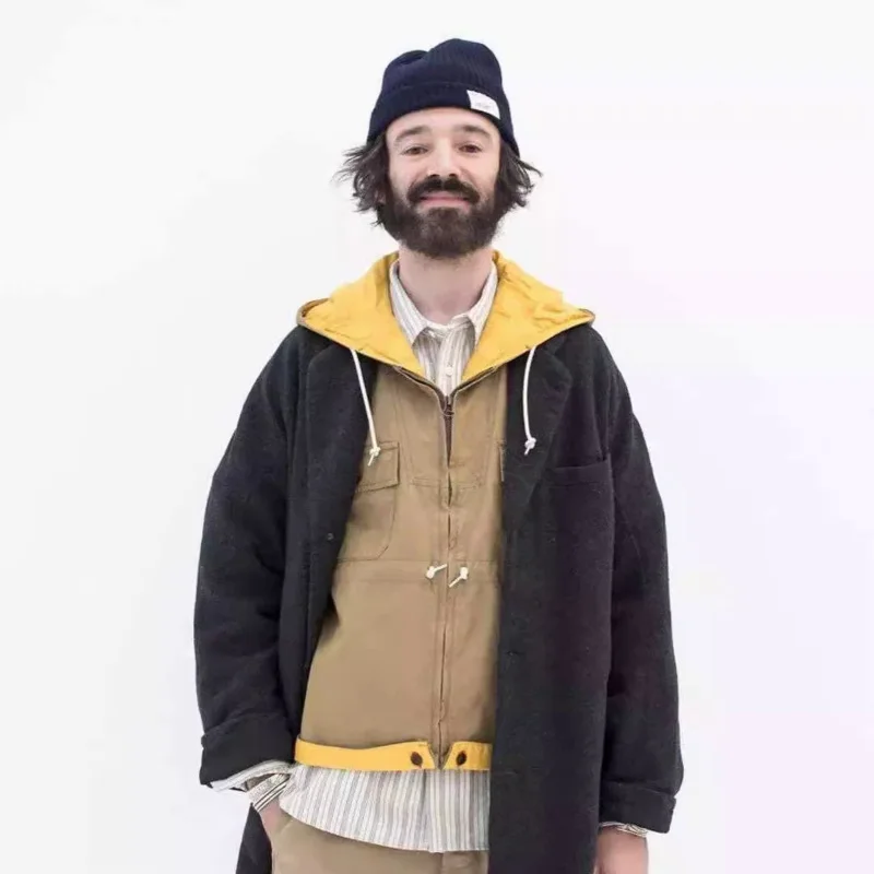 VISVIM WMV LHASA PARKA F.Z. HOODED WOOL JACKET