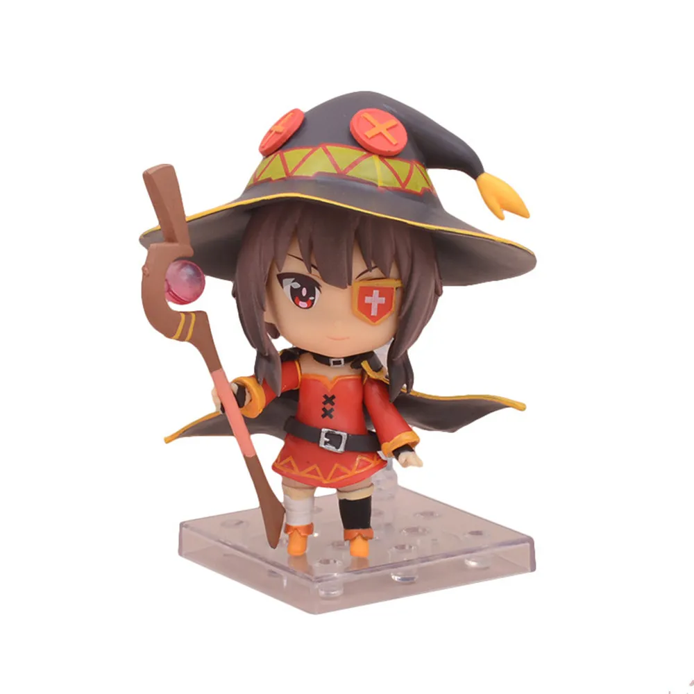 

Anime Kono SubarashI Sekai Ni Shukufuku Wo Megumin PVC Action Figure Collectible Model Doll Toy 10CM 725#