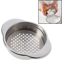 Stainless Steel Food Can Strainer Sieve Tuna Press Oil Lid Drainer Remover Home Supplies