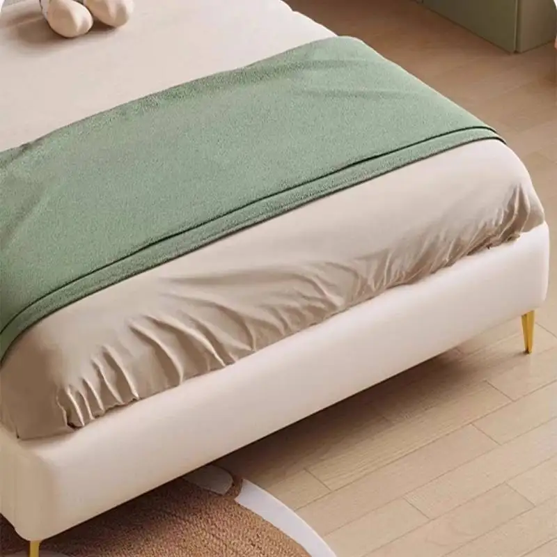 سلامة الديكور سرير أطفال أوروبا رخيصة بسيطة التصميم الحديث سرير أطفال واحد مخصص خشبية Lettino لكل أثاث بامبيني المنزل #5