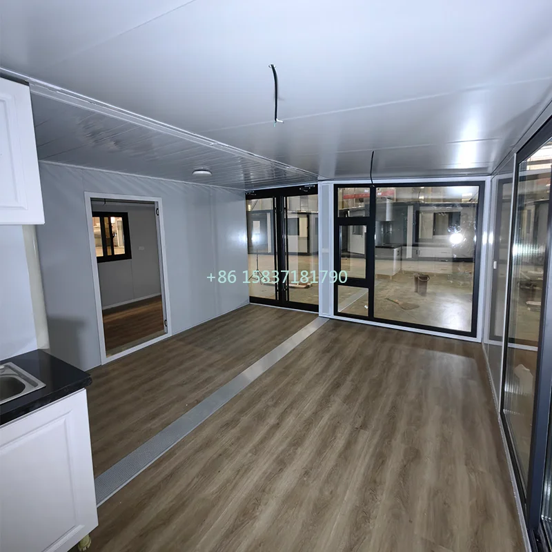 Quick Install Cabin Container House Living Portable Container Homes Extended Expandable Container House Prefab Folding House