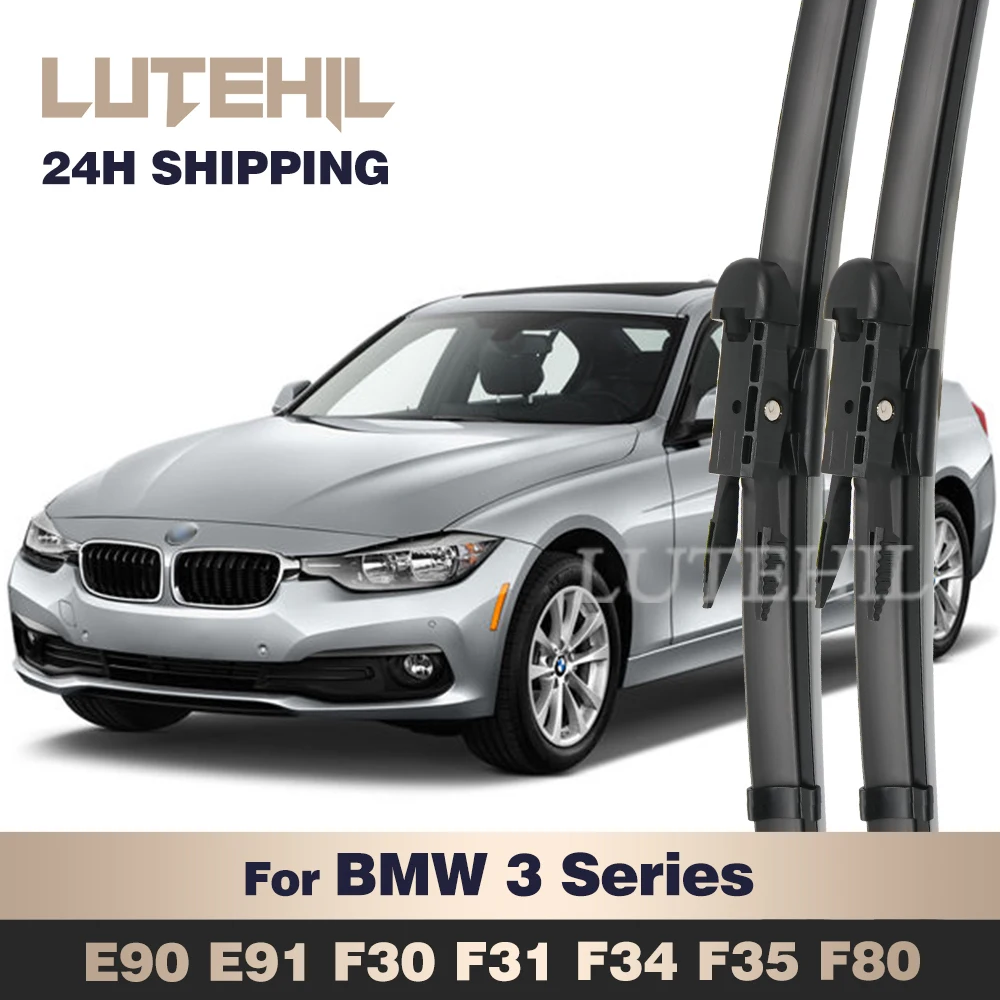 

Wiper Front Wiper Blades For BMW 3 Series E90 E91 F30 F31 F34 F35 F80 Windshield Windscreen Front Window 24"+19"