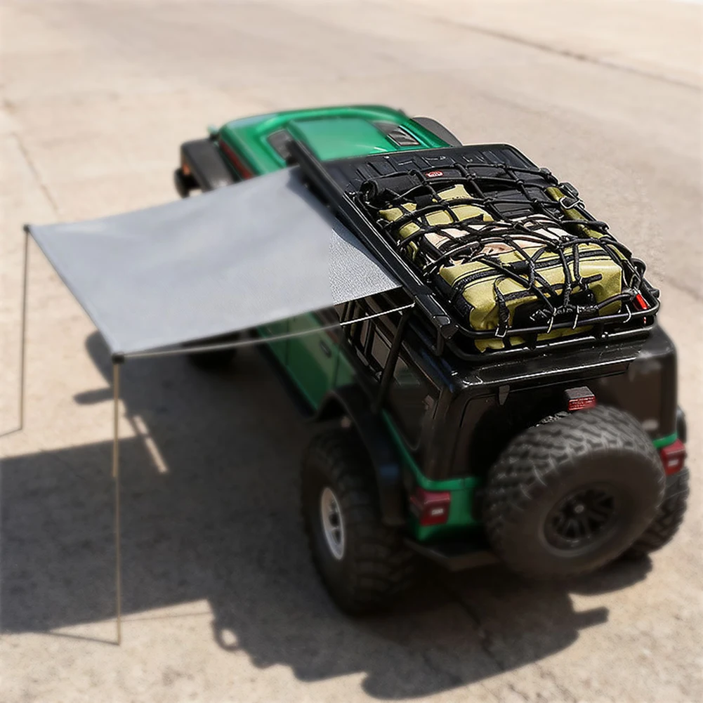 RC Crawler Car Replica Bag Simulation Roof Travel Bag Scale Decoration Travel Bag for1/10 1/16 1/18 SCX10TRX4TRX4M WPL