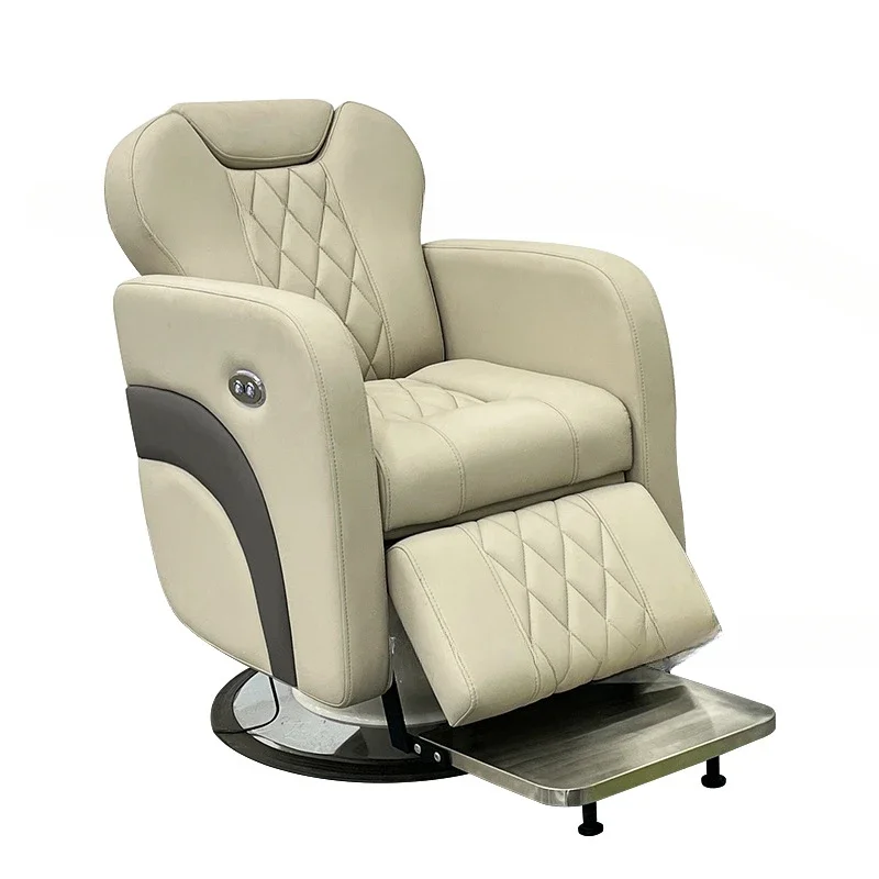 

FG17Electric hair salon chair Barber shop can recline shaving scalp care hair chair