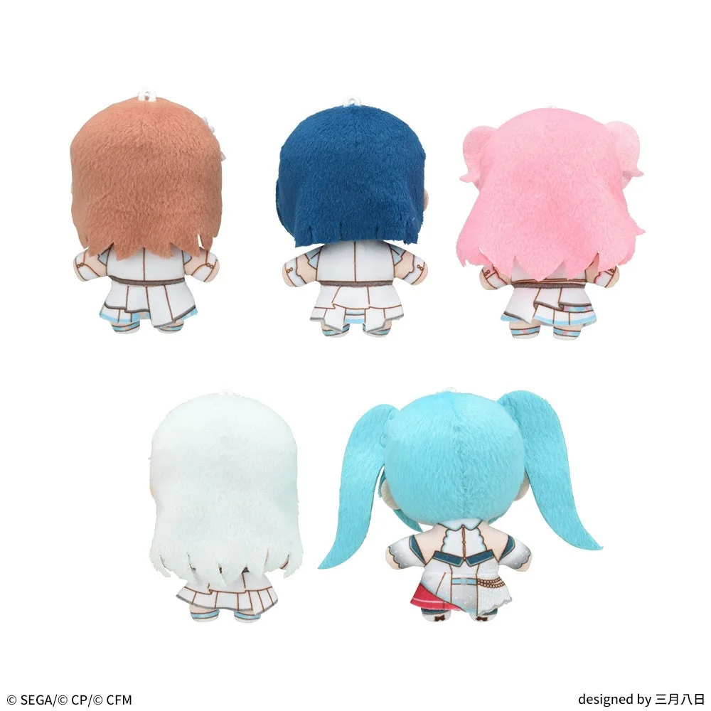 IN-STOCK Original SEKAI PROJECT Game PJSK More More Jump MMJ Airi Minori Haruka Shizuki 2024 NEW Version Plush Keychain