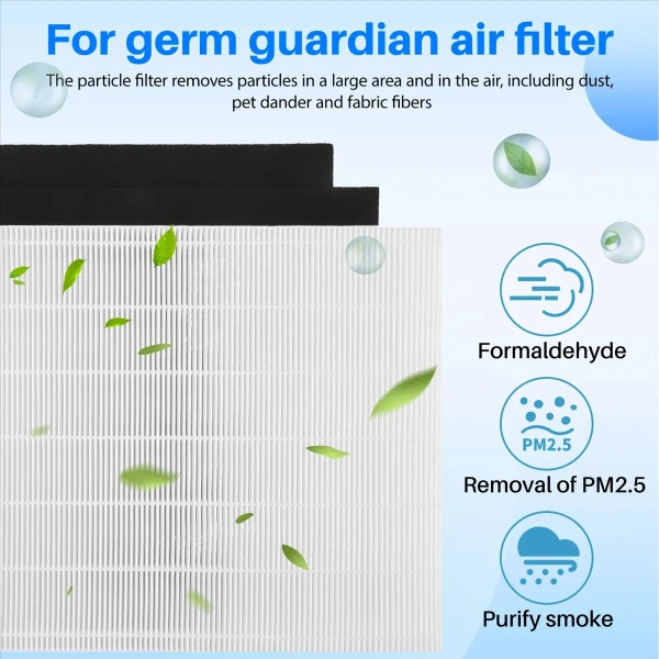 

3Pcs Air Purifier Replace HEPA & Carbon Filter Set AP1512HH Fit for Coway AP-1512HH 1512
