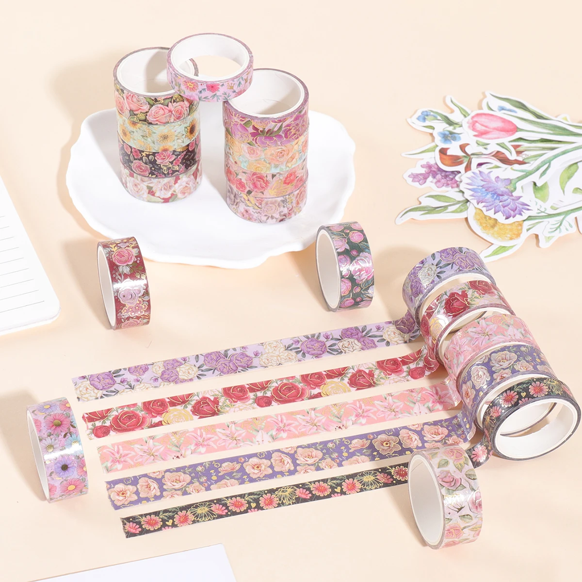 Elegant Gold-Foil F… - image